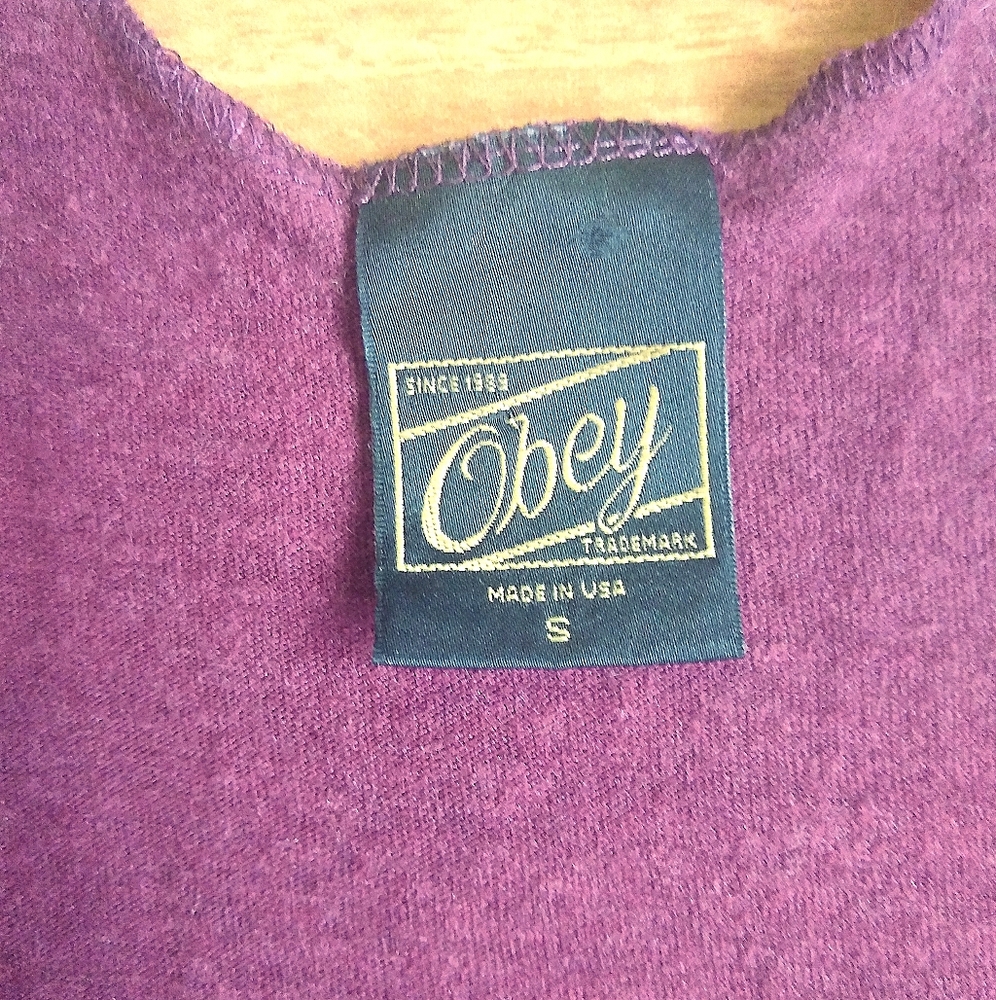 OBEY Wine Skull Tank Top - Picture 3 of 5